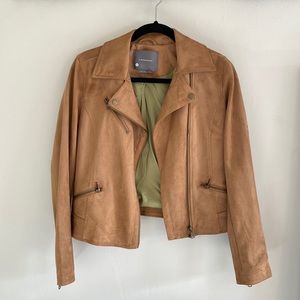 Anthropologie Camel Moto Jacket